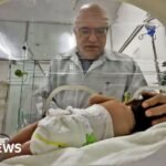Inside Gaza hospital struggling to supply care to new child infants